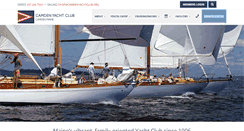 Desktop Screenshot of camdenyachtclub.org