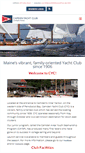 Mobile Screenshot of camdenyachtclub.org